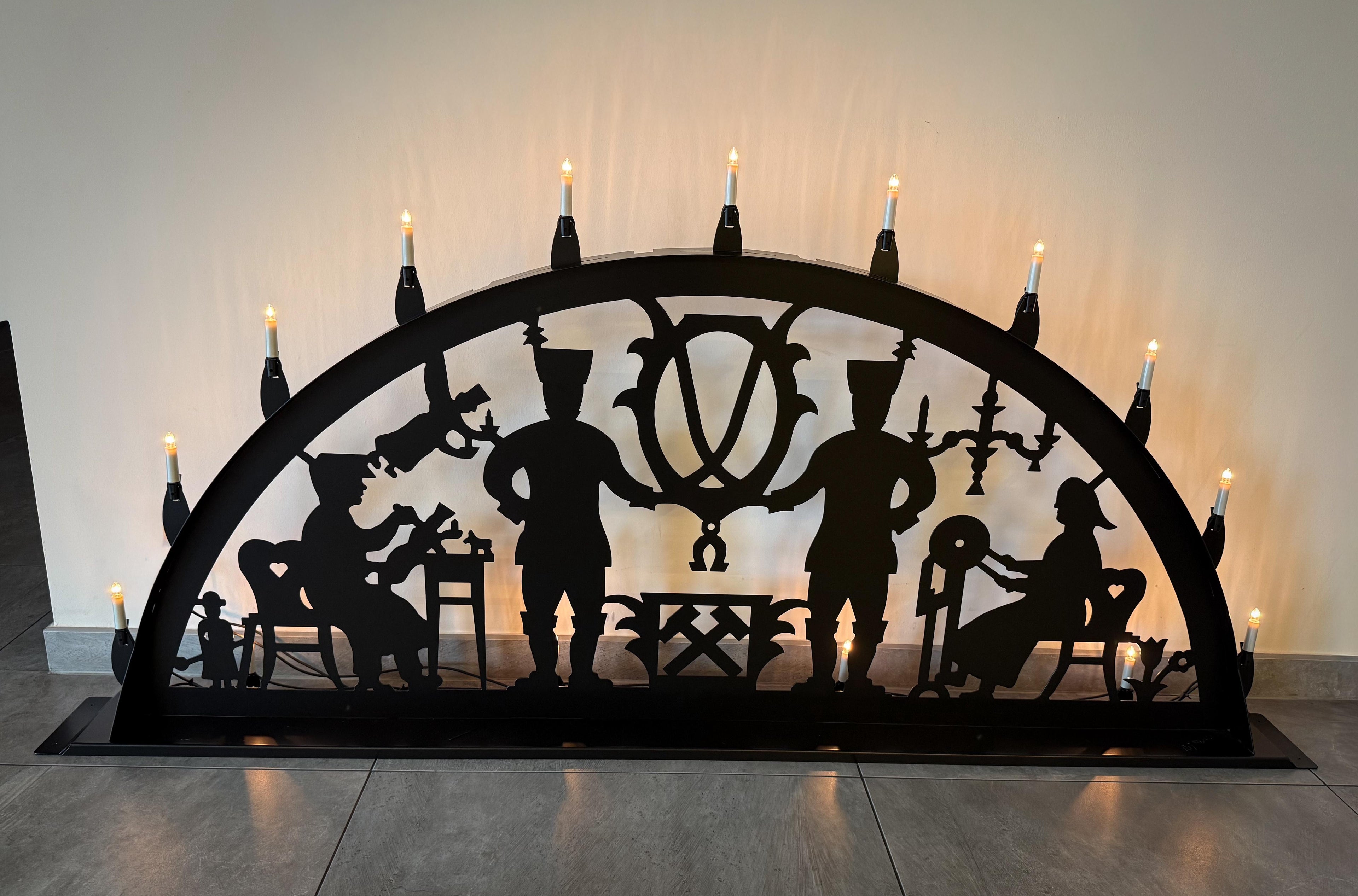 Schwibbogen Motiv "Bergmann" 2m