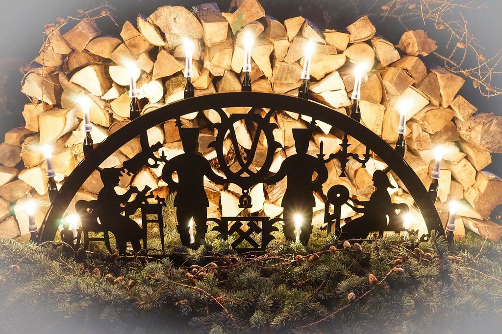 Schwibbogen Motiv "Bergmann" 2m