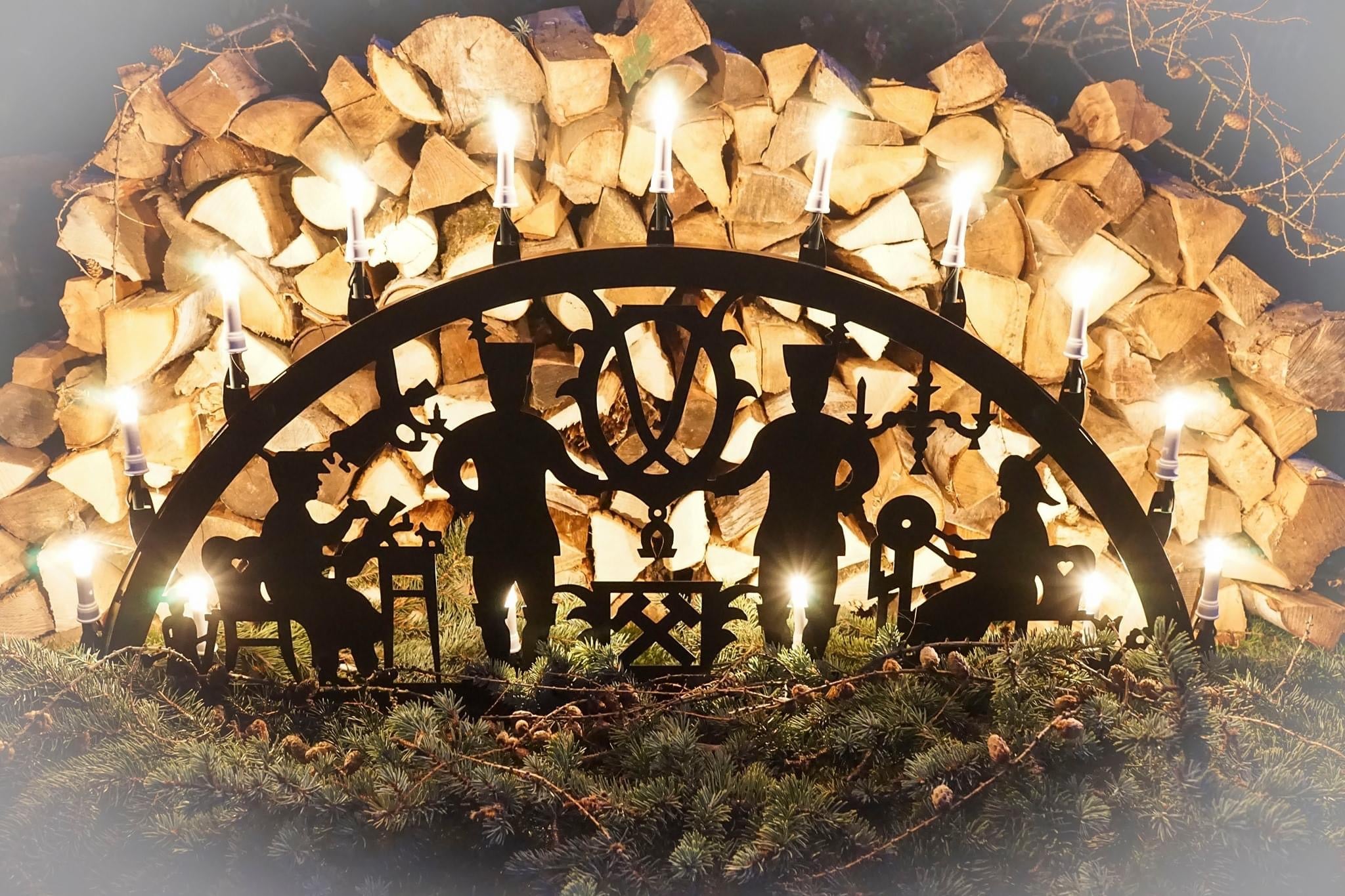 Schwibbogen Motiv "Bergmann"